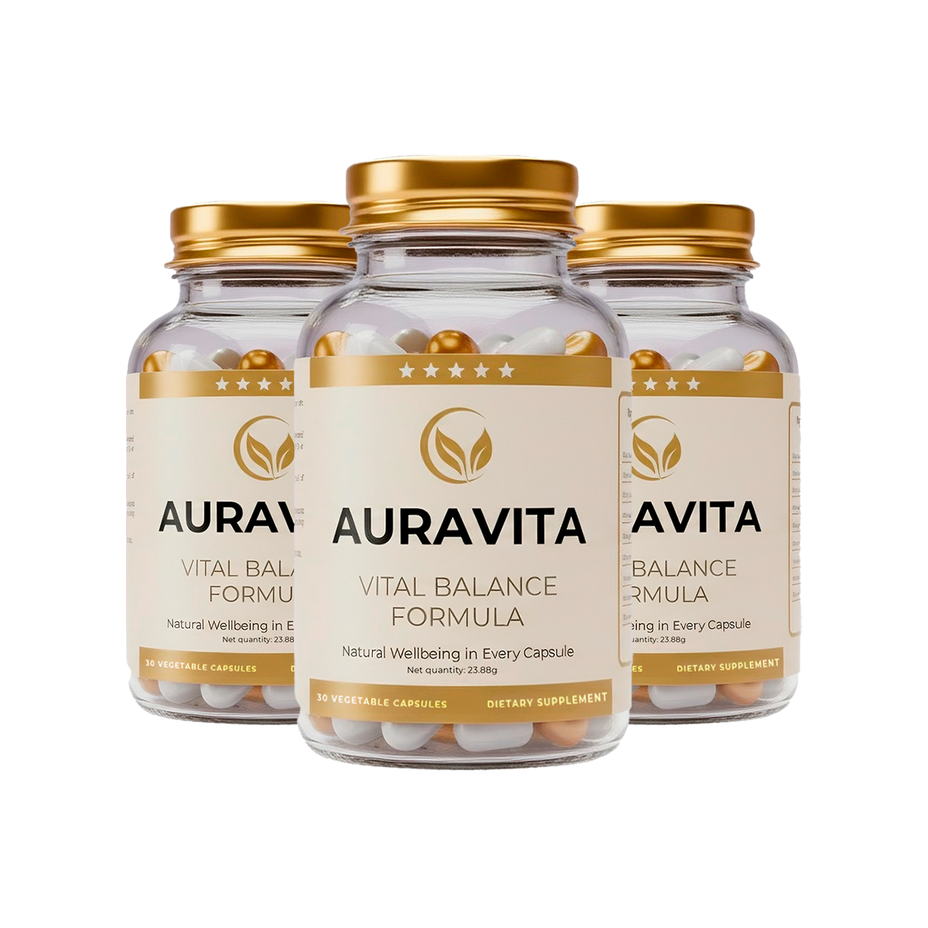 AuraVita — 3 бутилкаи