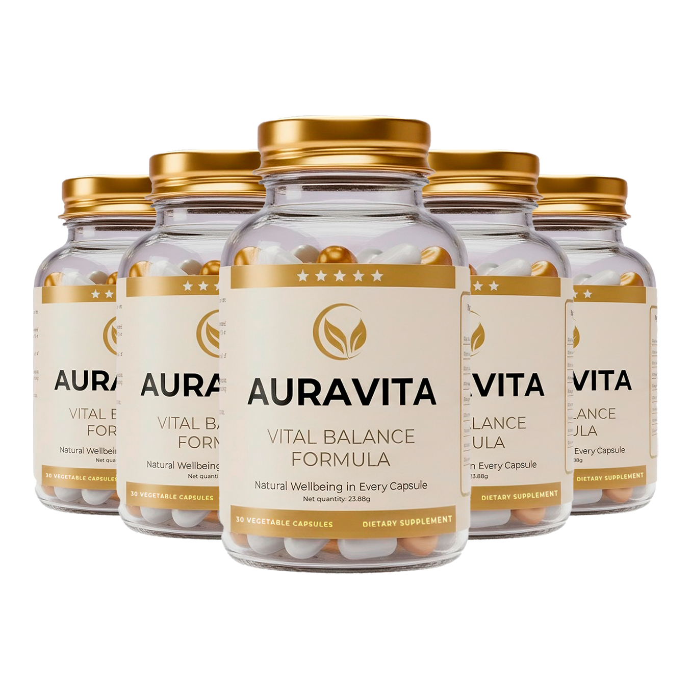 AuraVita — 5 бутилкаи